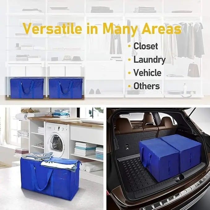 Extra Large Moving Bags Heavy Duty With Zippers And Handles