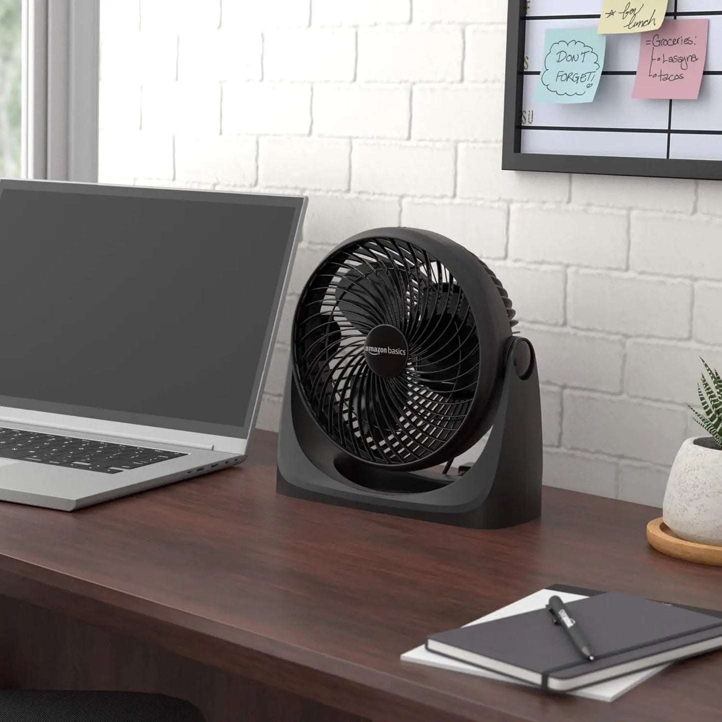 Air Circulator Desk Fan With Tilt Head For Home Office