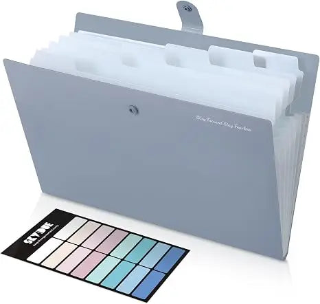 Professional Seven Pocket Accordion Expanding File Folder Organizer