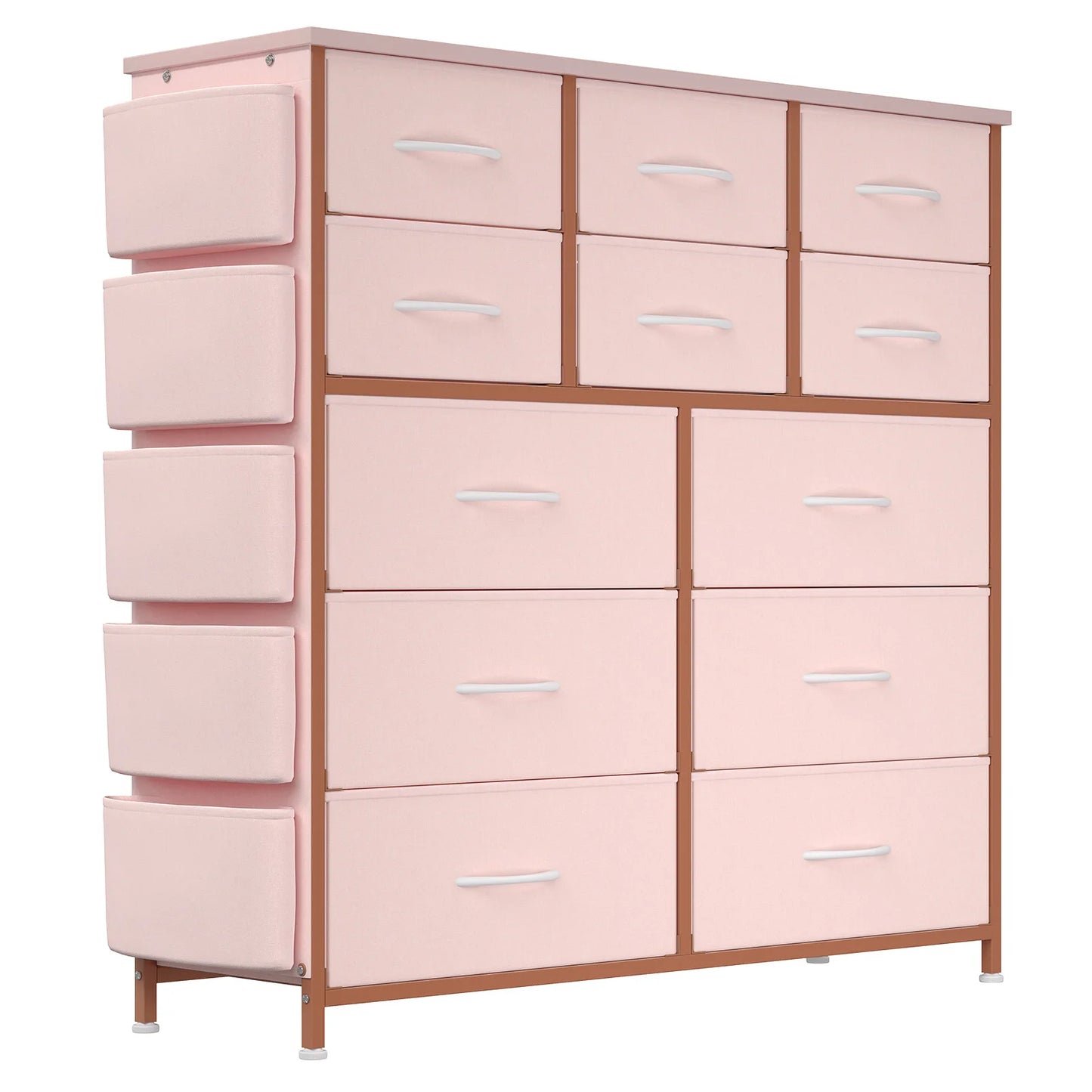 HiMISS 12-Drawer Dresser For Bedroom With Fabric Storage Cabinet - Home and Haven Store