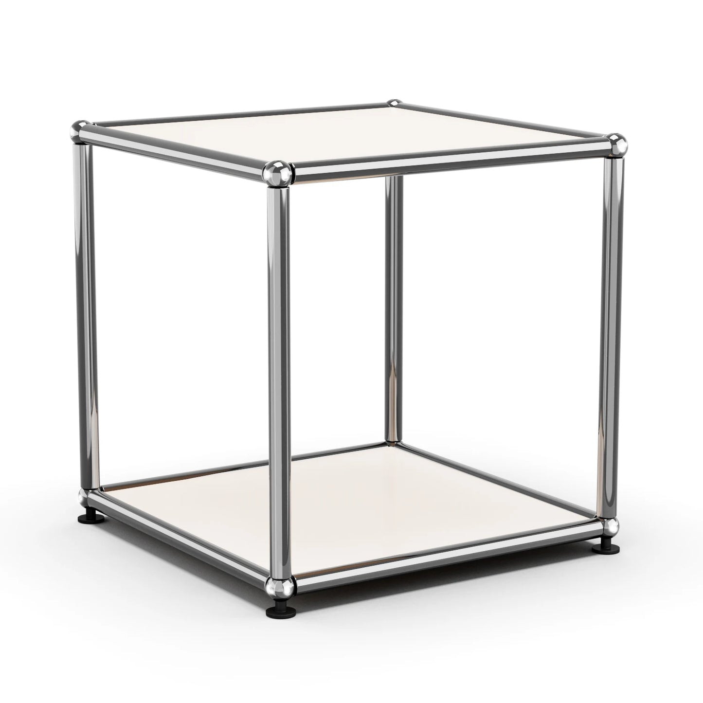 Furgle Modern Minimalist End Table With Metal Frame - Home and Haven Store