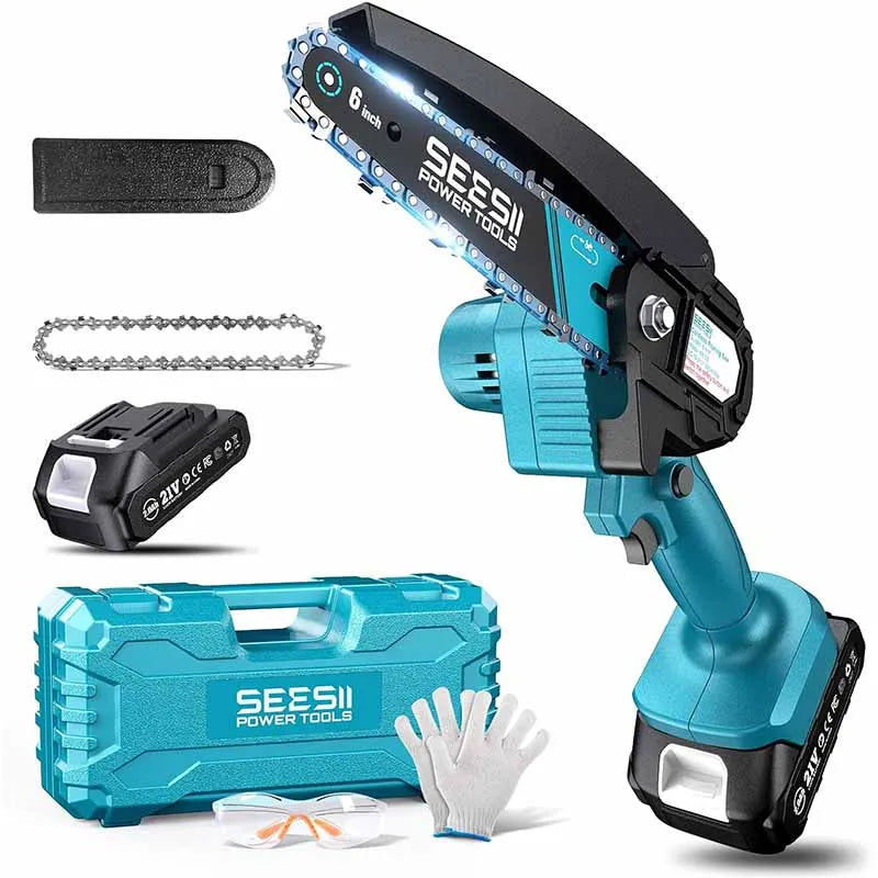 Seesii Cordless Mini Chainsaw Battery Powered For Makita 18V