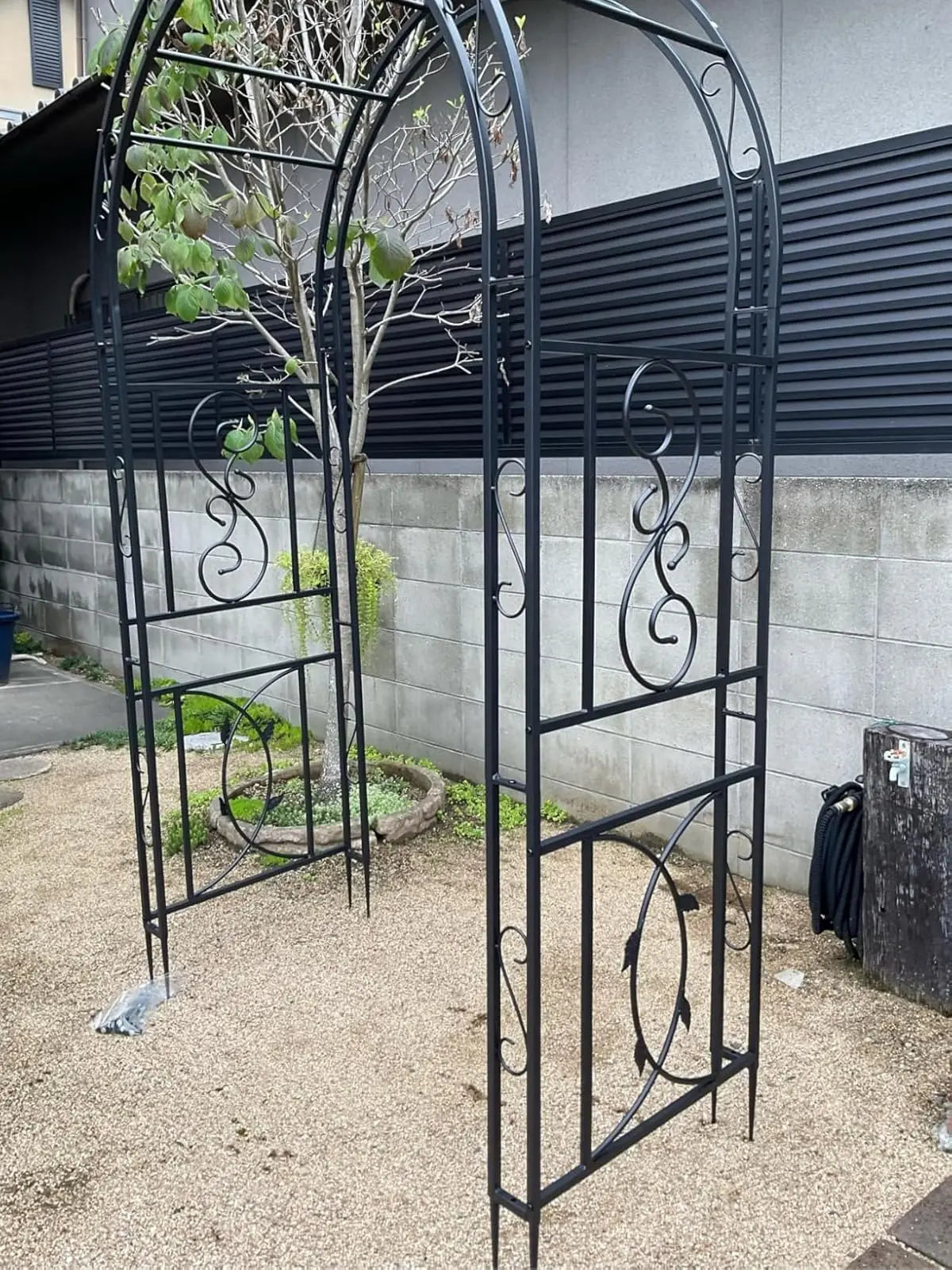 Heavy Duty Metal Garden Arbor Trellis Frame For Climbing Plants - Home and Haven Store