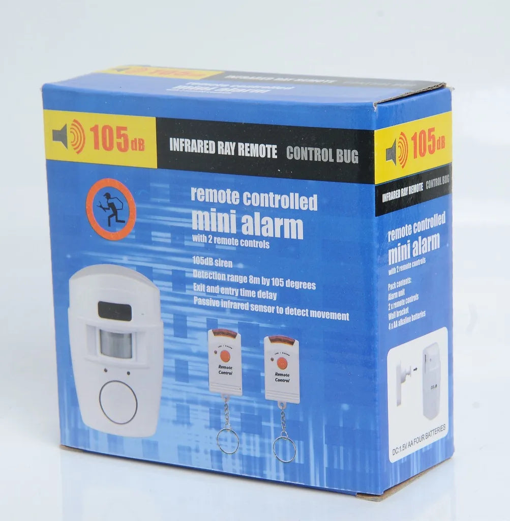 Wireless Motion Sensor Alarm System With Remote For Home Garage - Home and Haven Store