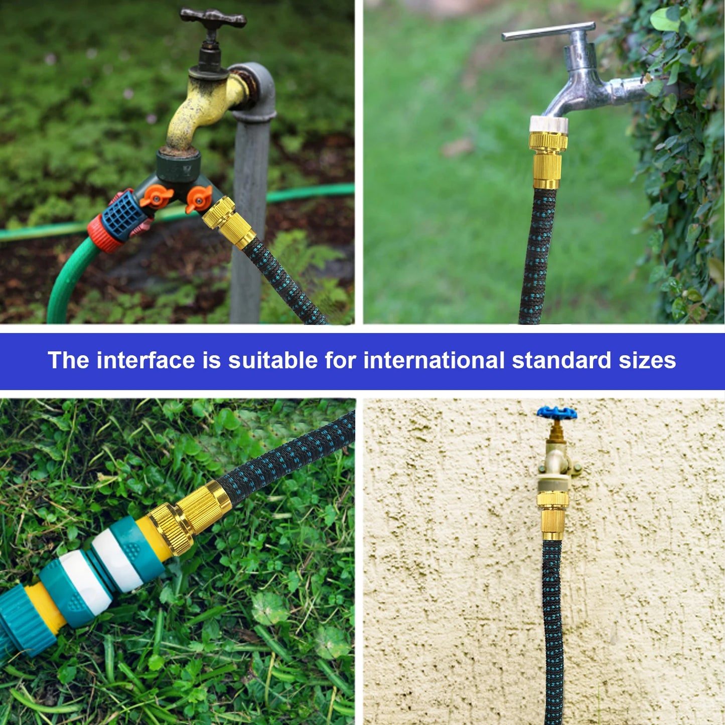 GardenJoy Expandable Garden Hose With 7 Function Spray - Home and Haven Store