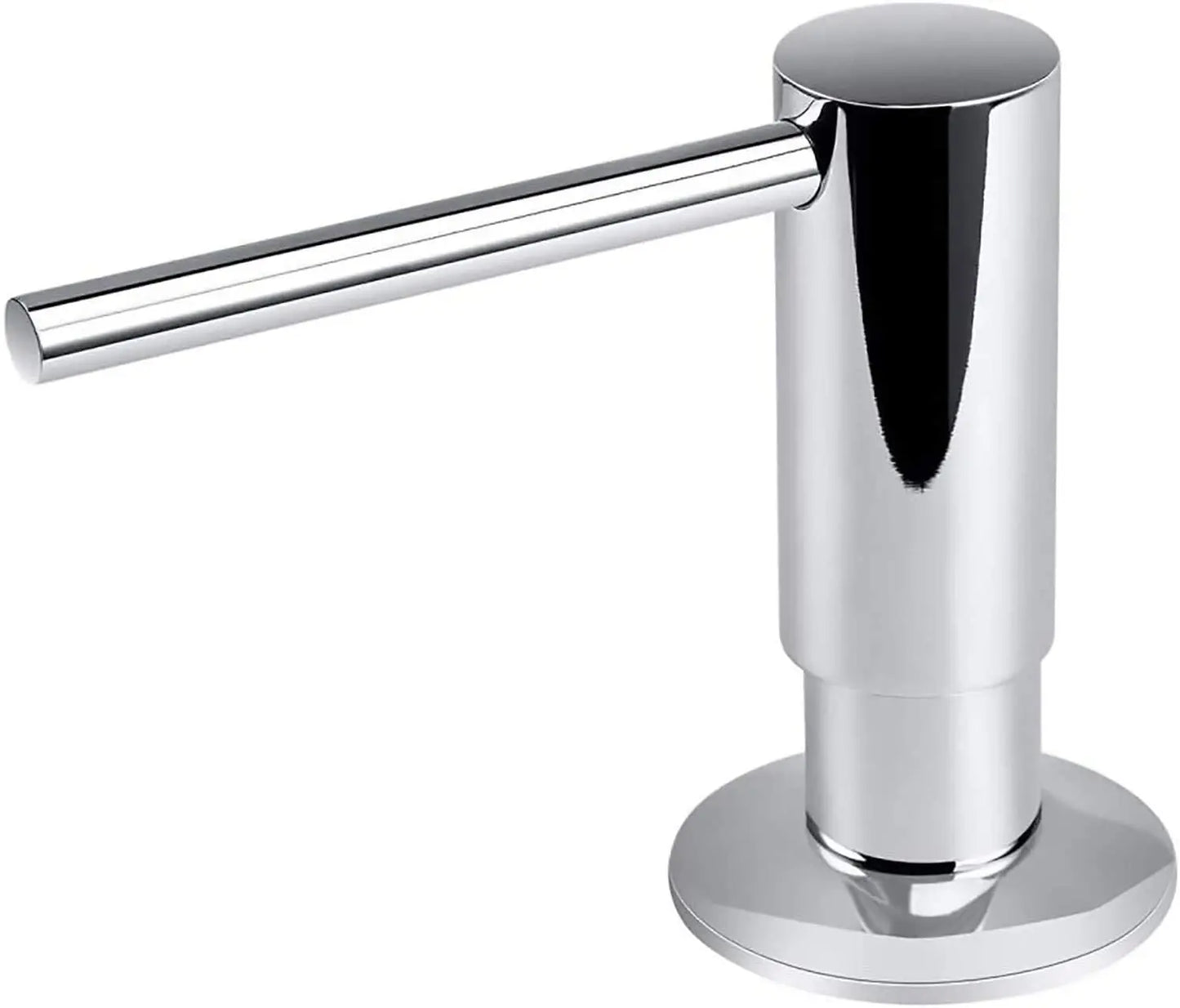 SAMODRA Brass Pump Soap Dispenser With Built In Bottle Kitchen