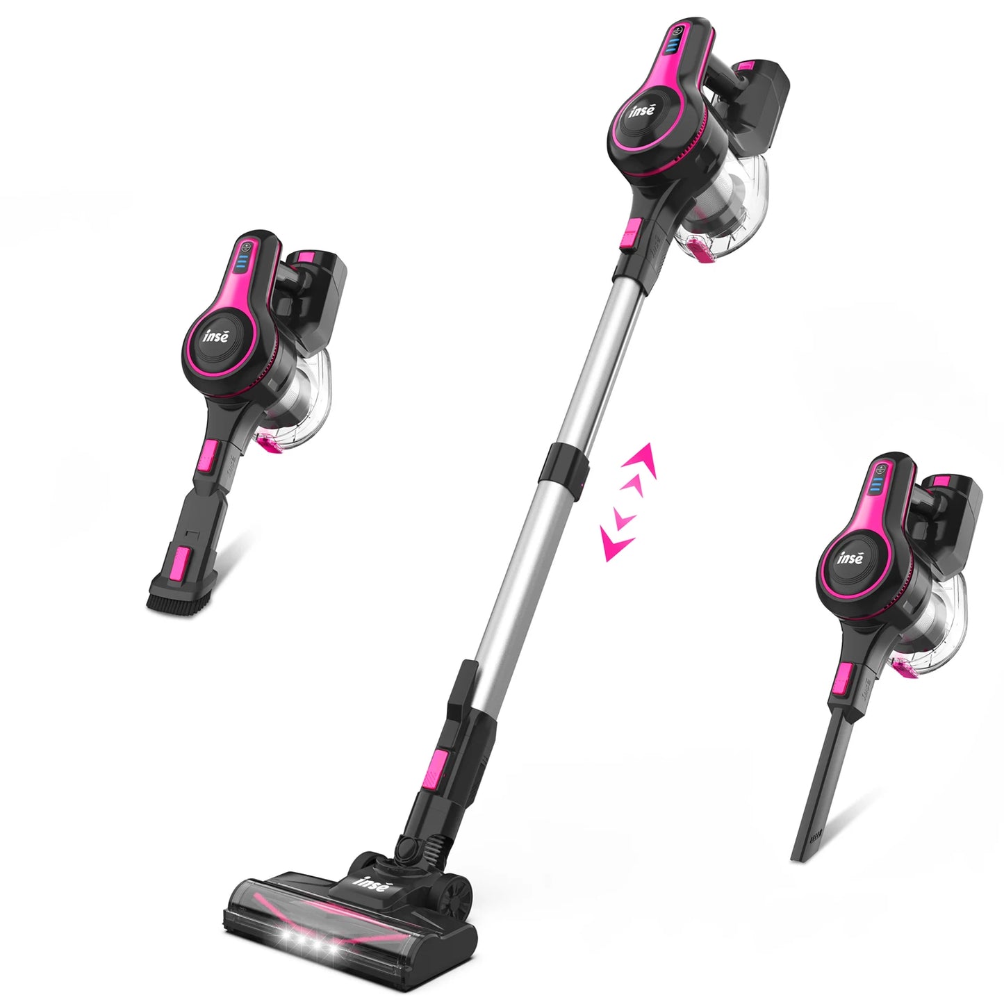 INSE N5T Cordless Vacuum Cleaner 6 in 1 For Home Cleaning