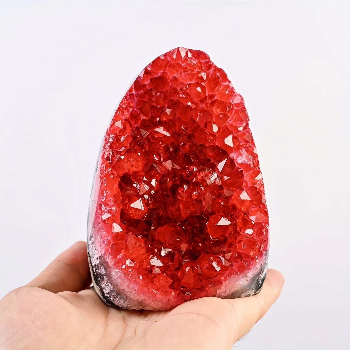 CrystalHola Geode Cluster Display Base Decorative Gift