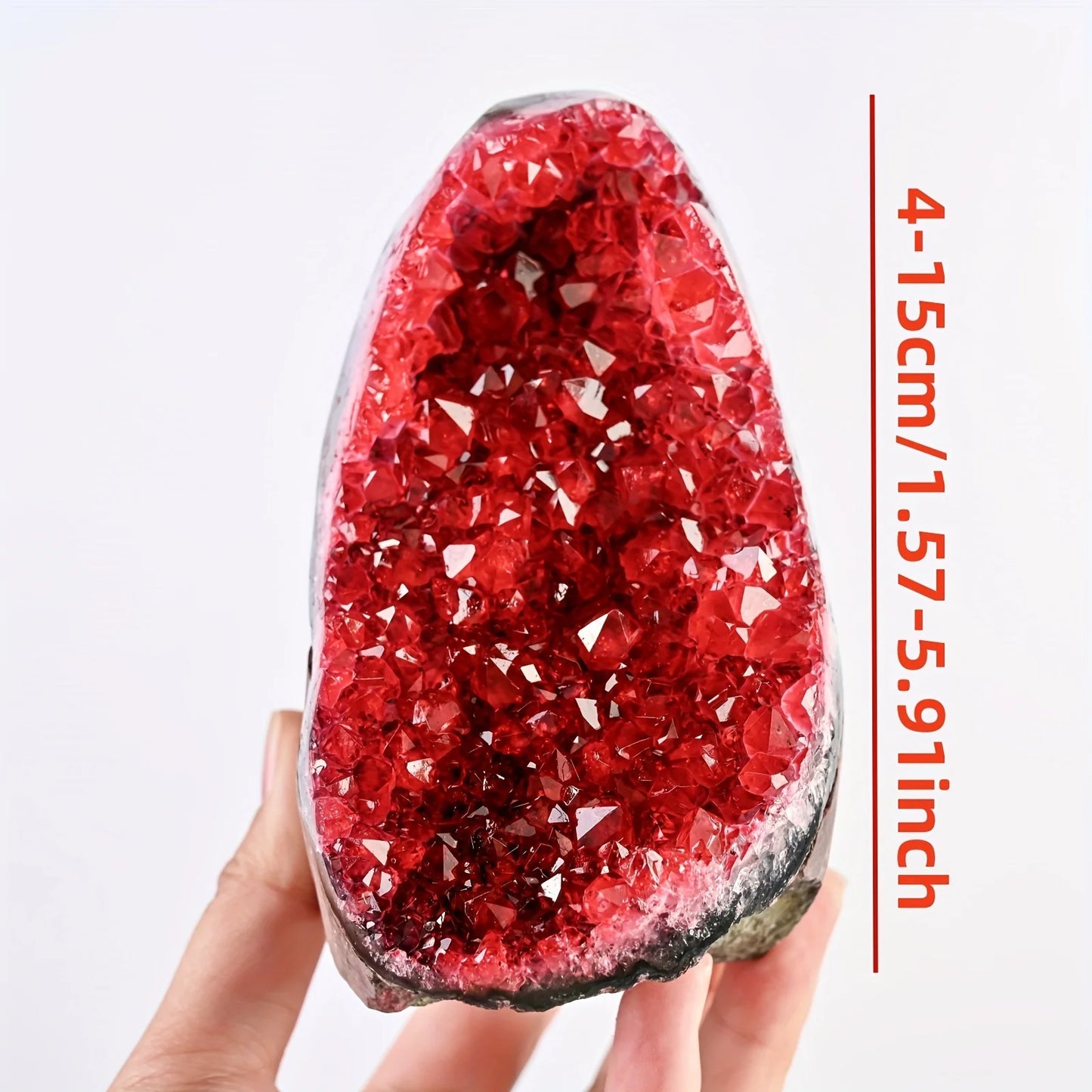 CrystalHola Geode Cluster Display Base Decorative Gift