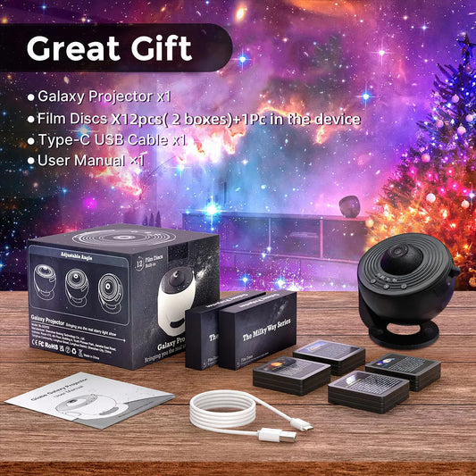 Mexllex 13 In 1 Galaxy Ultral Star Projector Night Light - Home and Haven Store