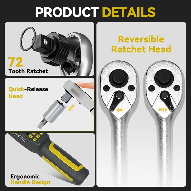 Waxtron Digital Torque Wrench Two Percent Accuracy Automotive - Home and Haven Store