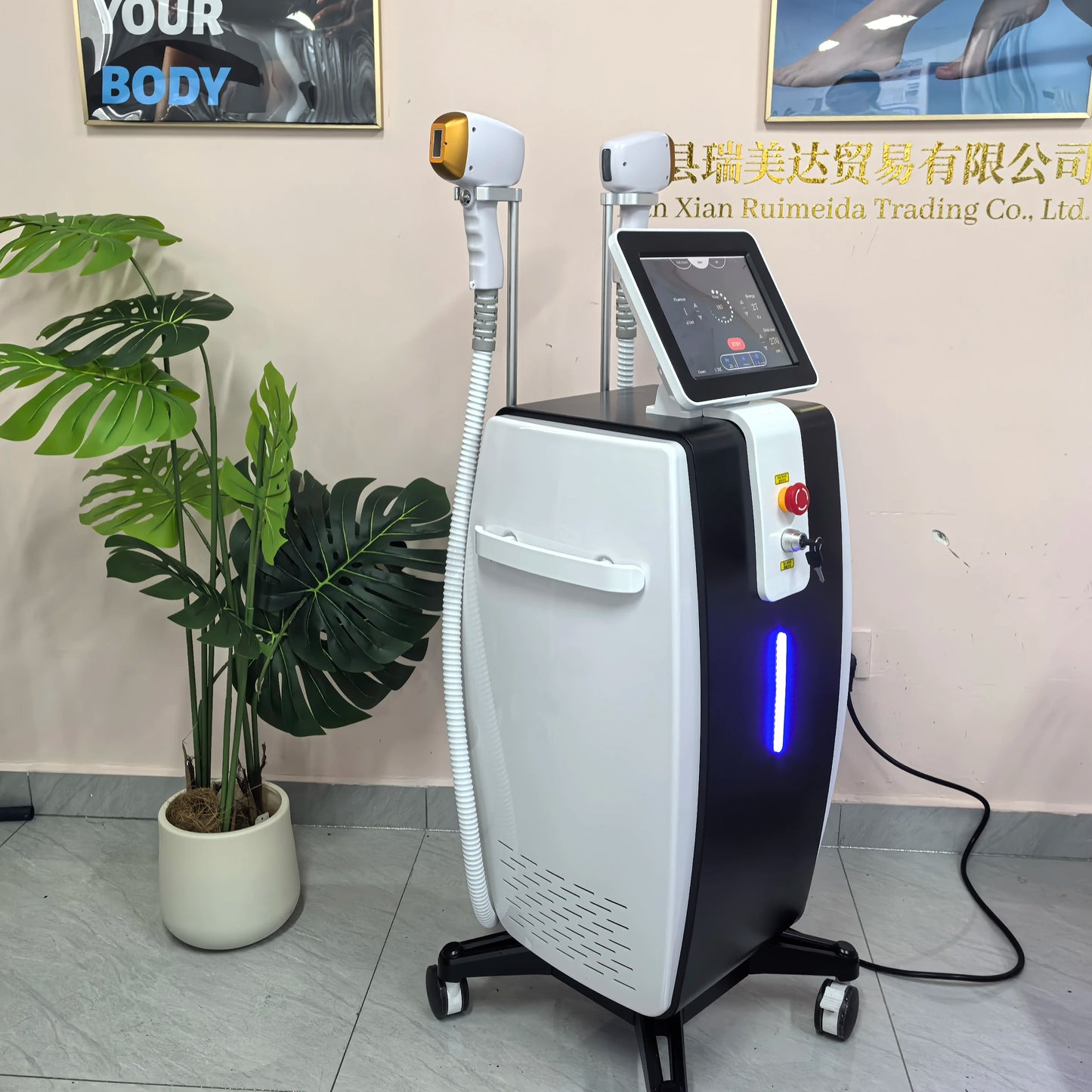 MYOSLIM 808nm Diode Hair Removal Machine For Full Body