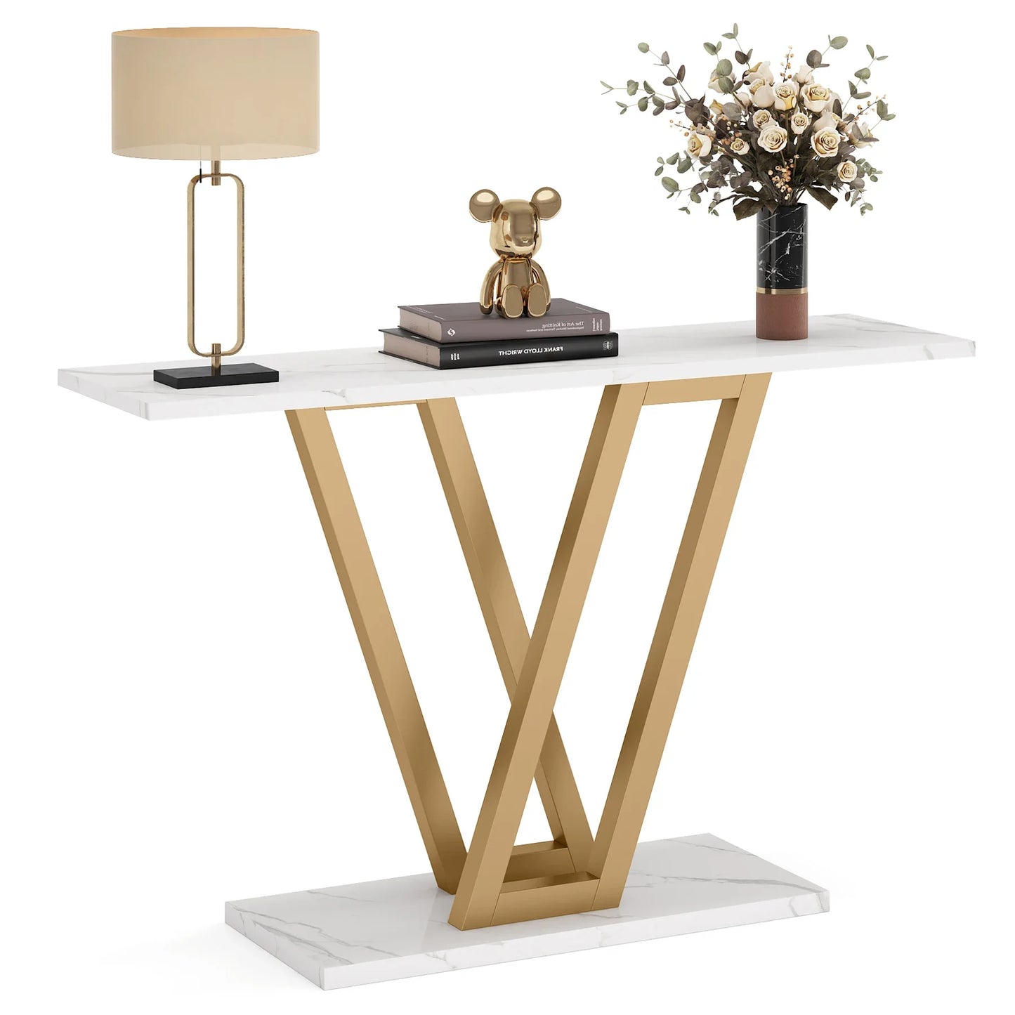 Tribesigns Industrial Console Table For Entryway And Living Room - Home and Haven Store