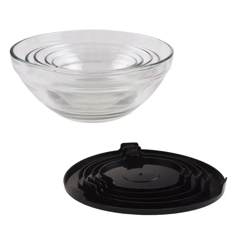 Glass Food Storage Containers With Snap Lids 10 Piece Set