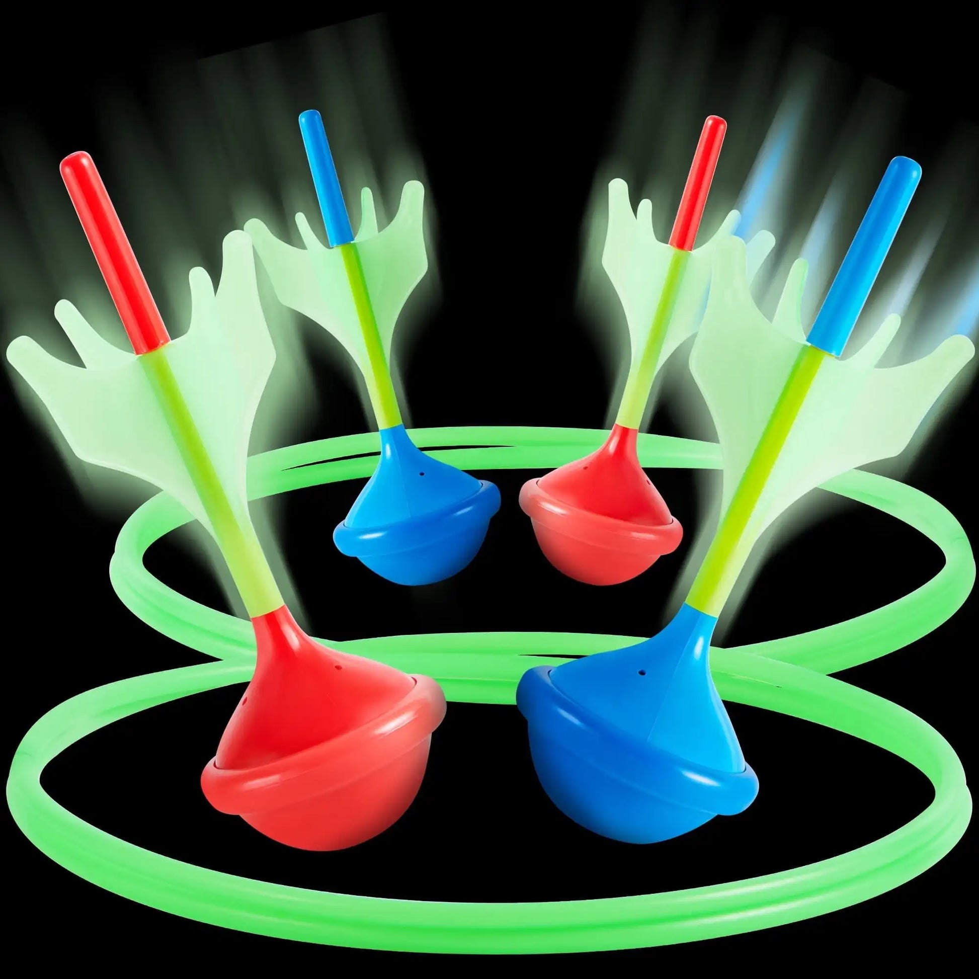 Joyfy Glow Lawn Darts Game Set for Kids and Adults - Home and Haven Store