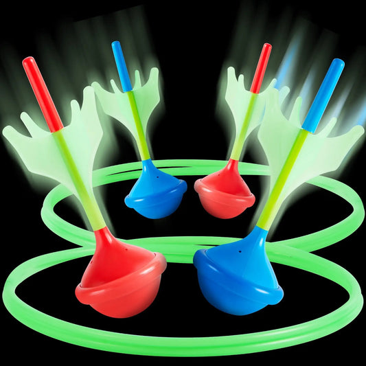 Joyfy Glow Lawn Darts Game Set for Kids and Adults - Home and Haven Store