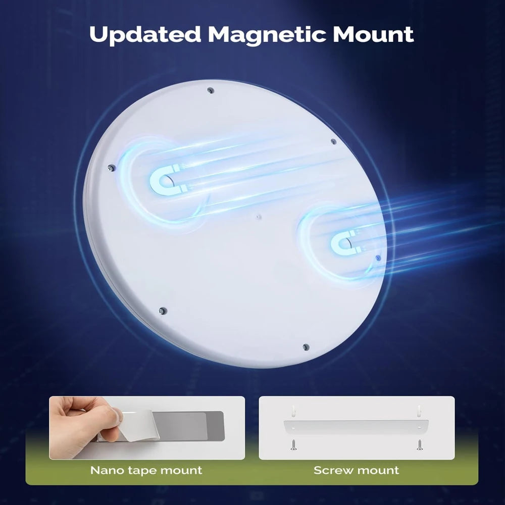 Rechargeable Wireless Motion Sensor Ceiling Light With Remote