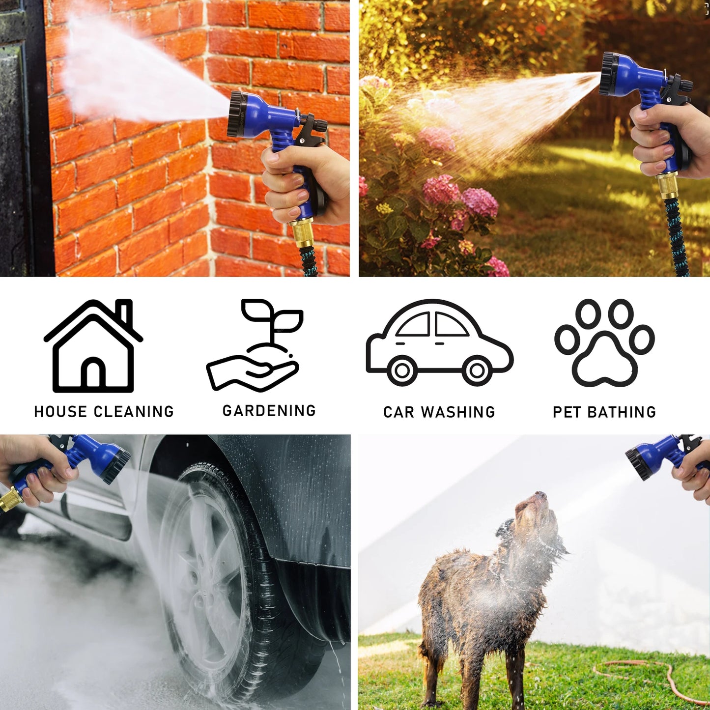 GardenJoy Expandable Garden Hose With 7 Function Spray - Home and Haven Store