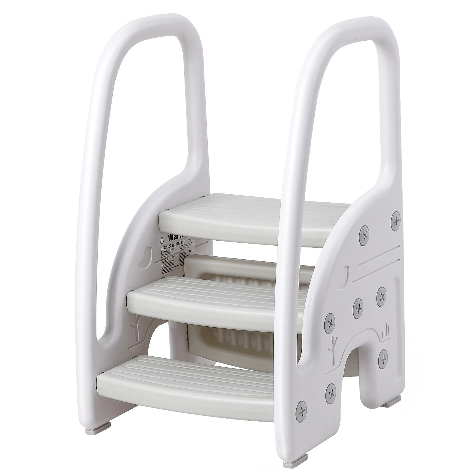 Toddler Step Stool With Handles 3-Tier For Bathroom Counter - Home and Haven Store