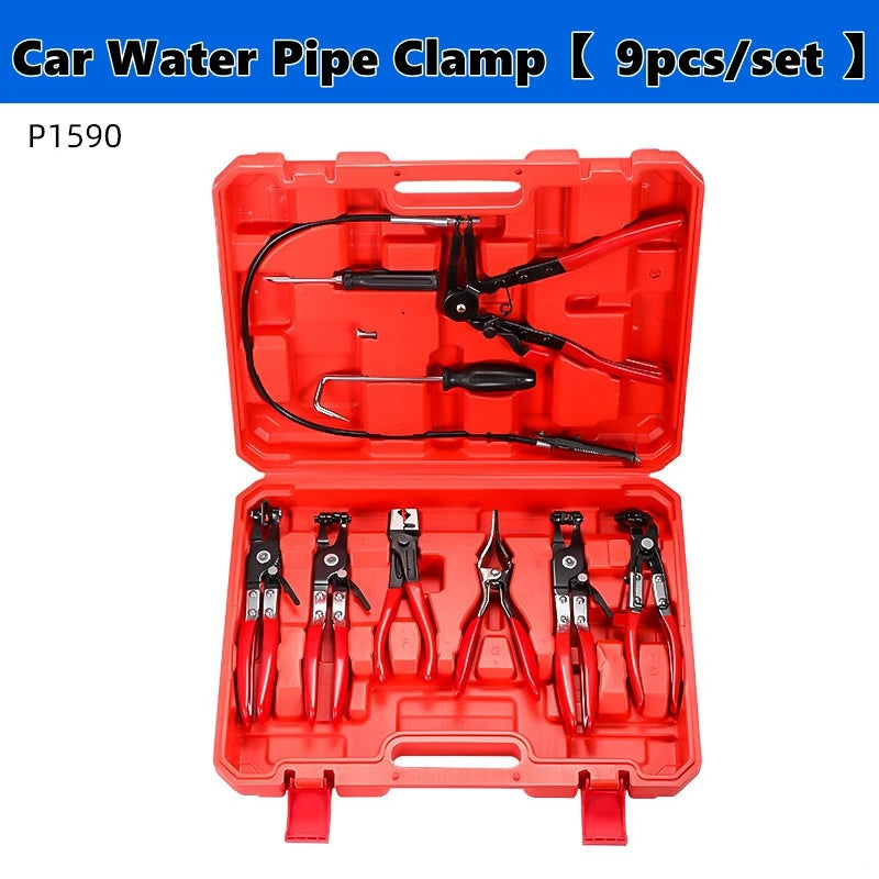 Hose Clamp Pliers Long Reach Set for Auto Radiator Hoses - Home and Haven Store