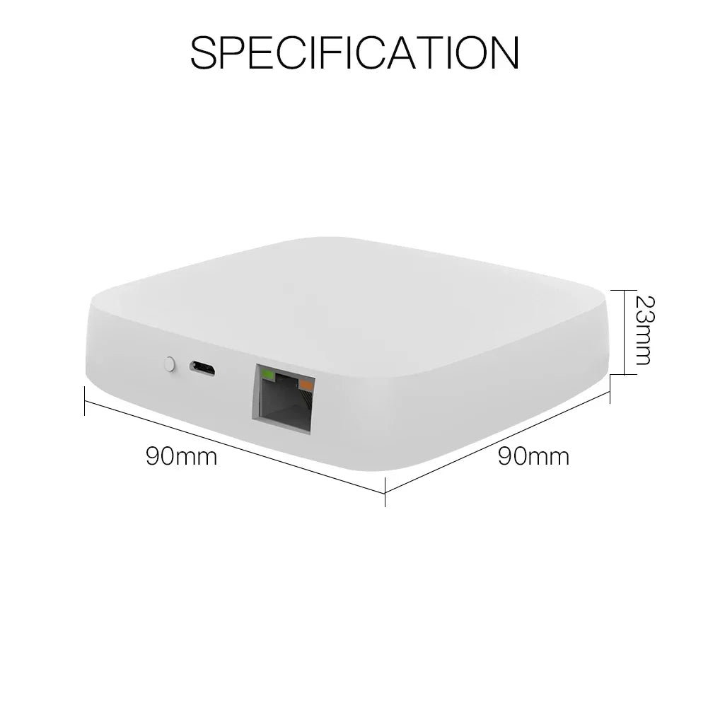 MOES ZigBee 3.0 Smart Gateway Hub for ZigBee Smart Home - Home and Haven Store