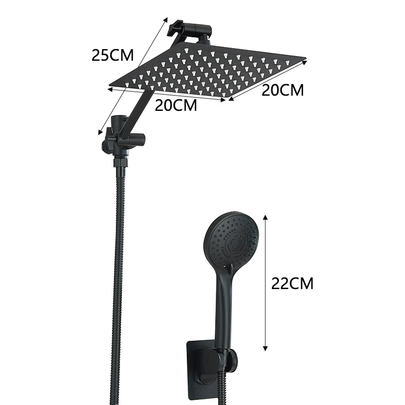 Premium 304 Stainless Steel Shower Kit With Hand Shower Set