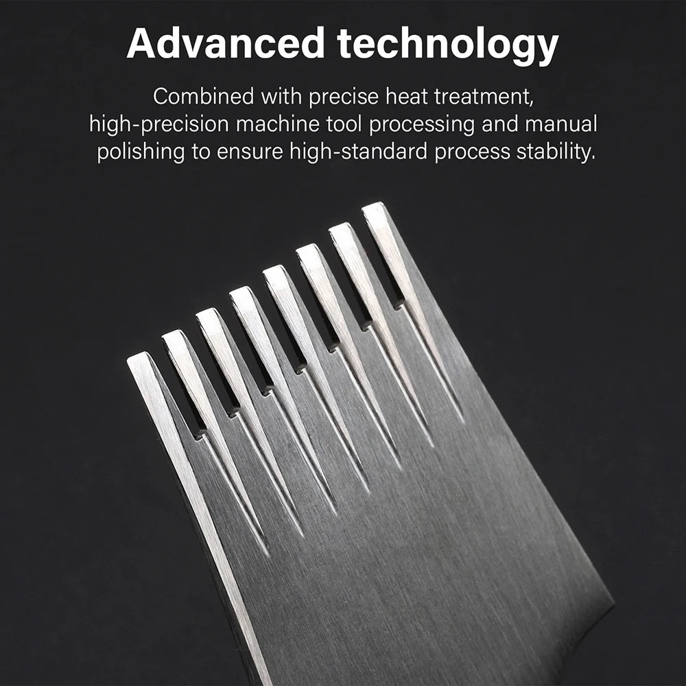 Wuta Leather Pricking Iron French Style Chisel Die Steel Punch