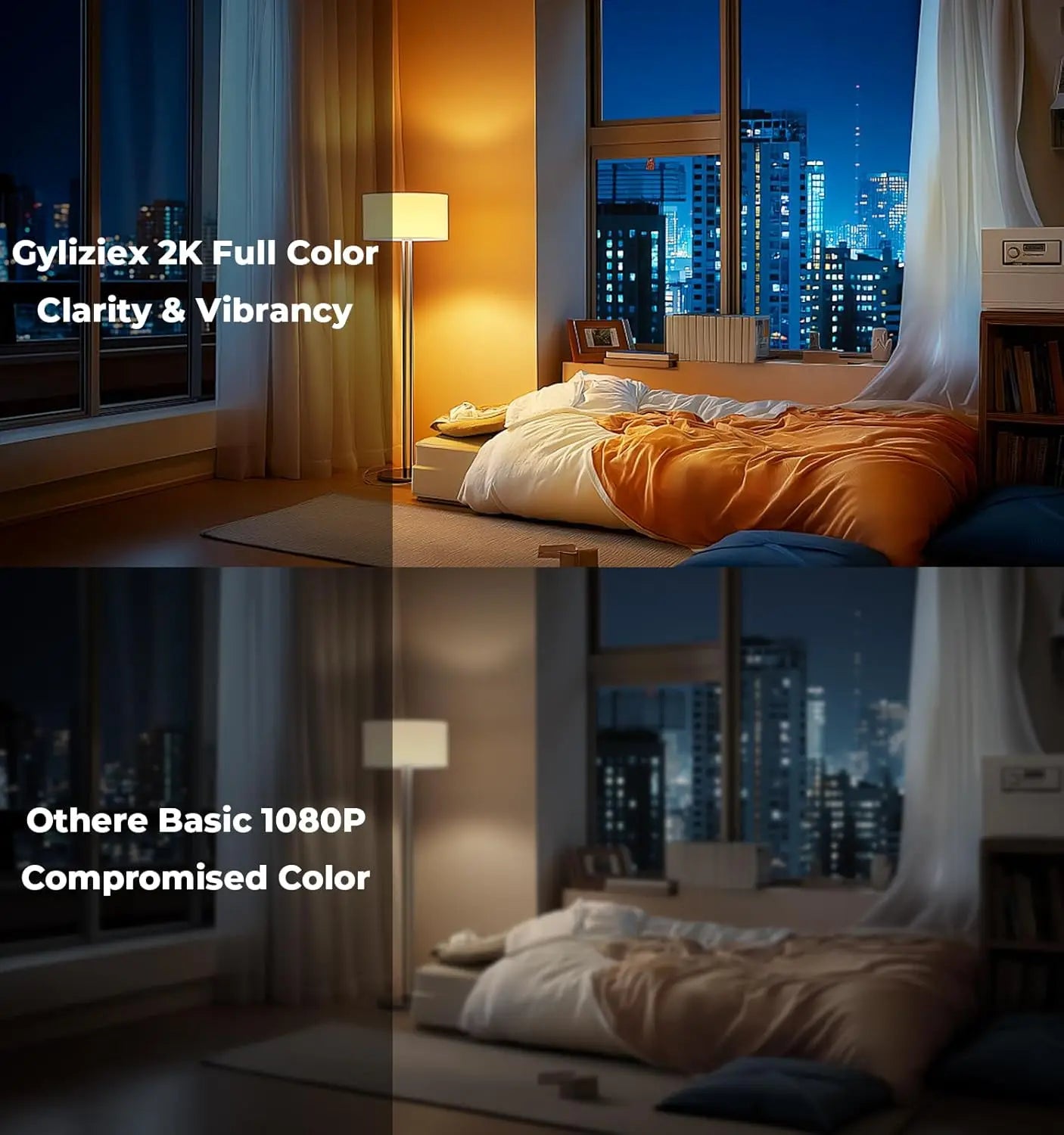 WESECUU Smart Clock Camera 2K Security With Two Way Talk - Home and Haven Store