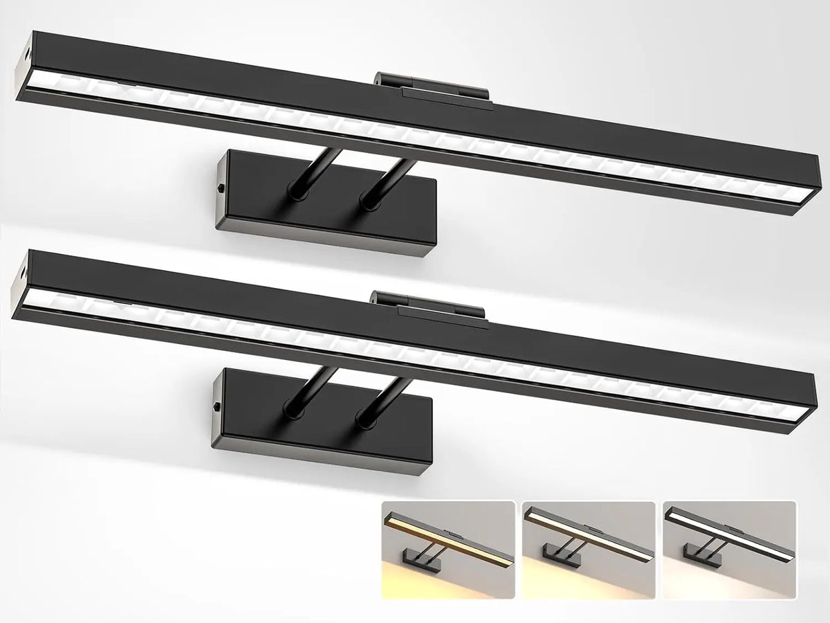 PRTILOUD Wireless Picture Light With Remote Control And Dimming