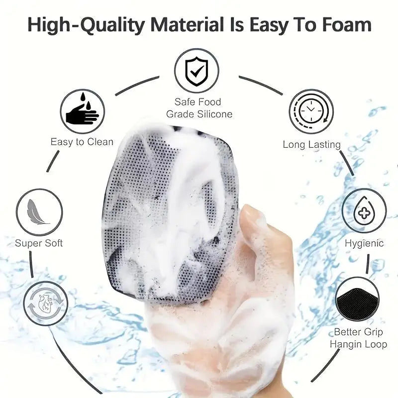 Soft Silicone Body Exfoliating Brush For Gentle Everyday Care