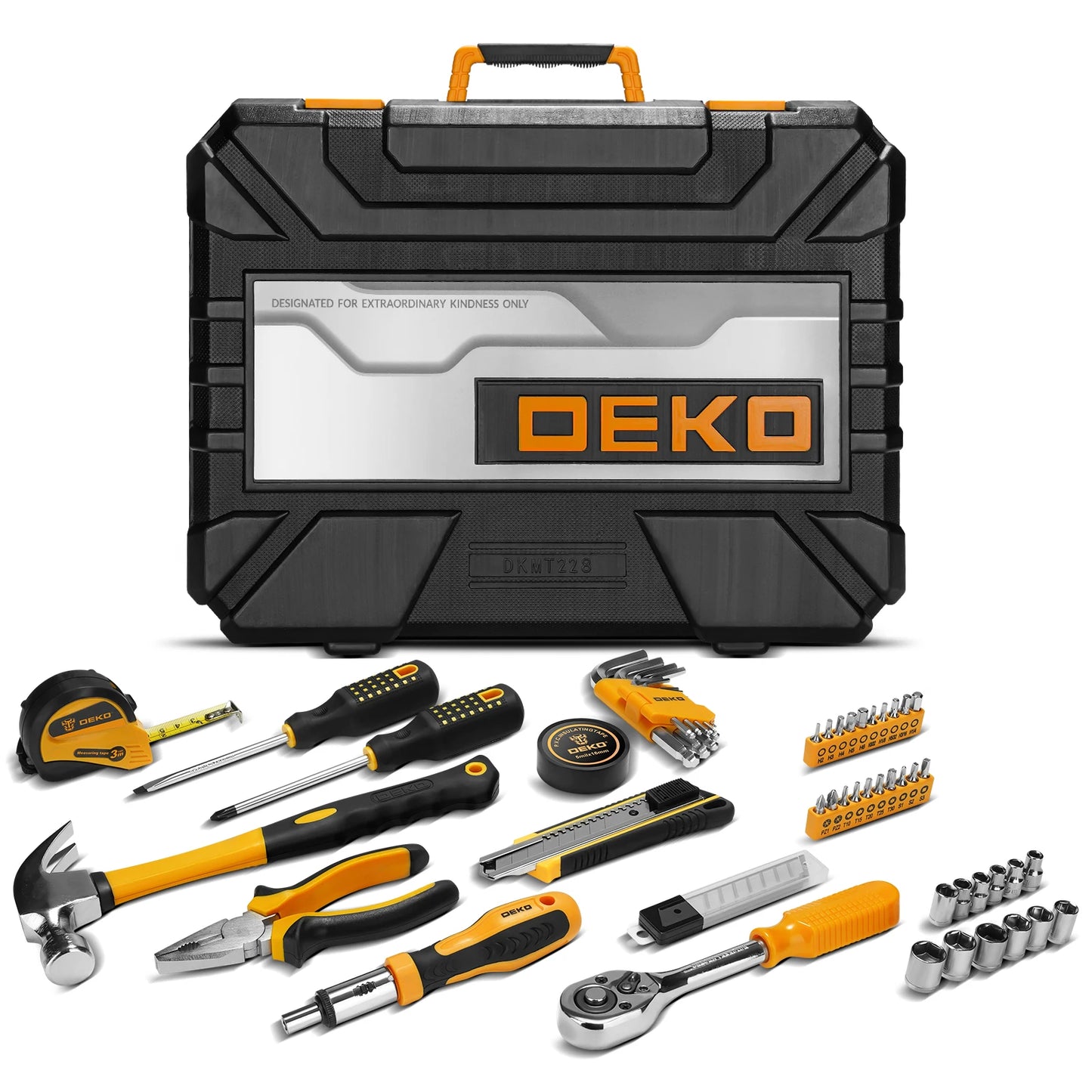 DEKOPRO 228Pcs Socket Wrench Auto Tool Kit With Case - Home and Haven Store