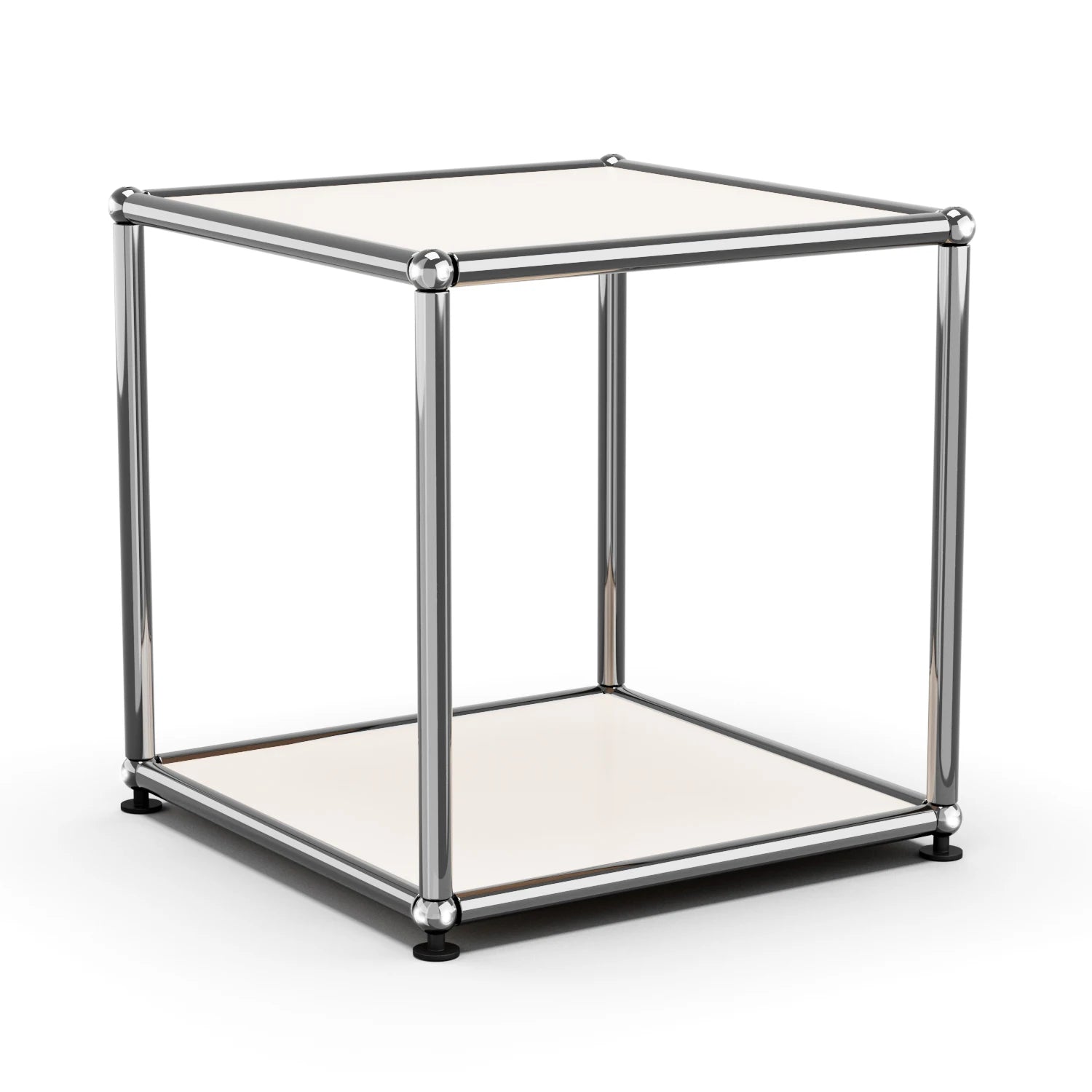 Furgle Modern Minimalist End Table With Metal Frame - Home and Haven Store