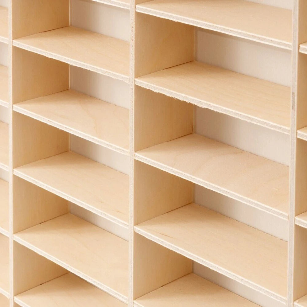 Wood Display Shelf For 80 Diecast Cars Hot Wheels Collectibles