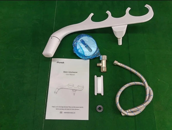 Ultra Slim Bidet Attachment With Dual Nozzles For Toilet - Home and Haven Store