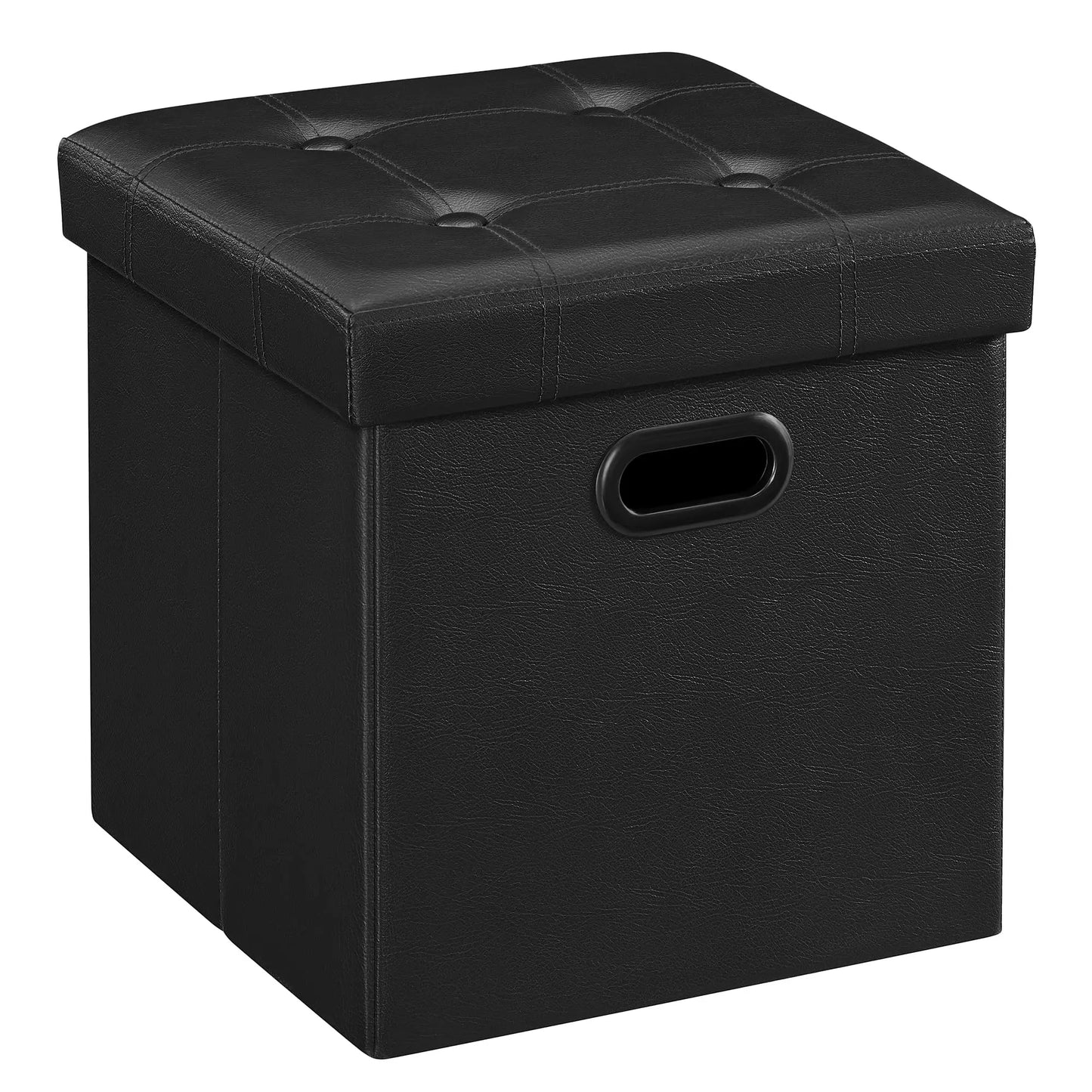 XIUWO Storage Ottoman Bench With Flip Lid And Iron Frame