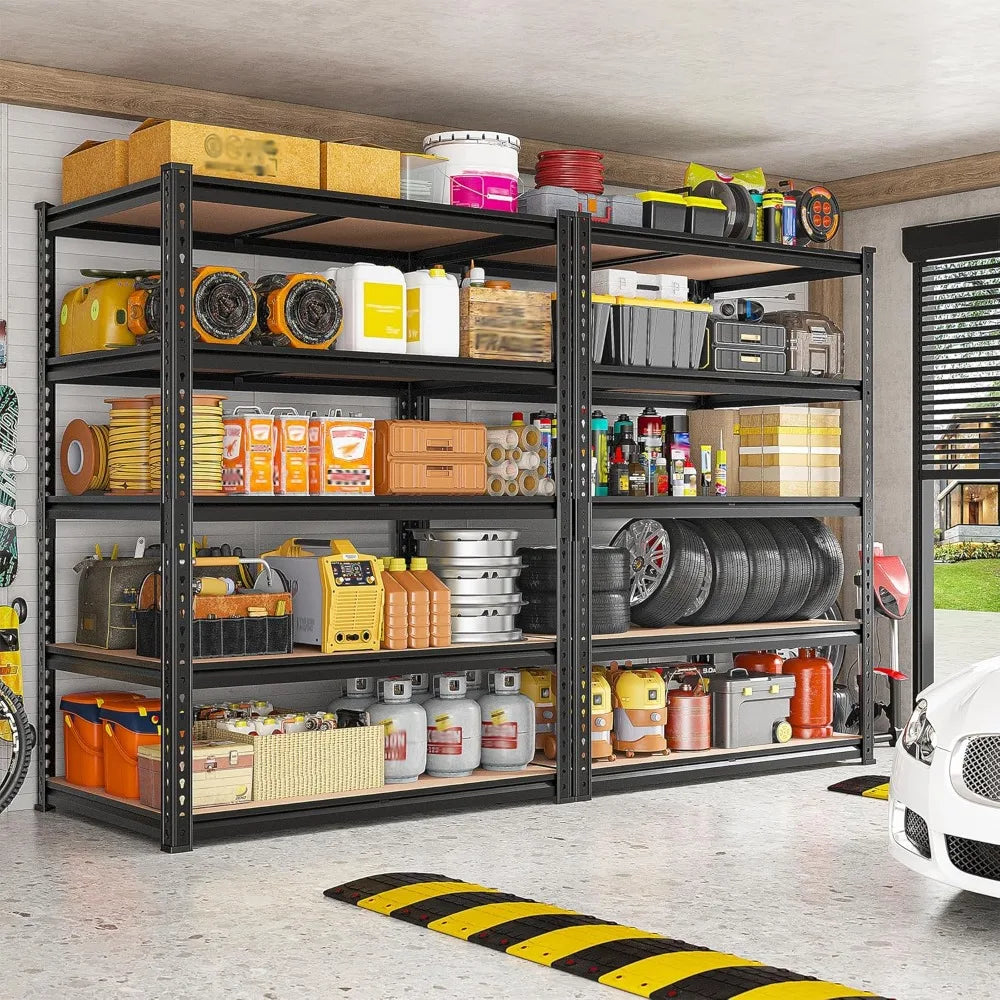 Adjustable Heavy Duty Metal Storage Shelves for Garage and Warehouse