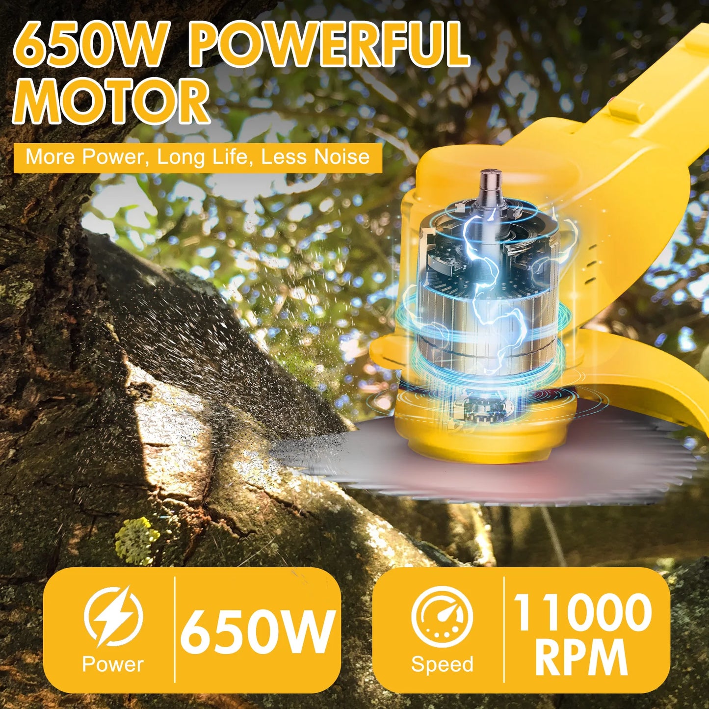 3 In 1 Cordless Grass Trimmer With Wheels 24V Battery