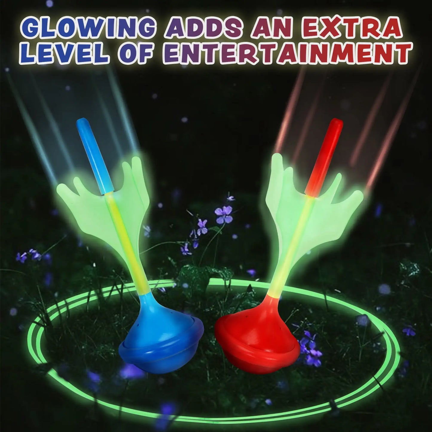 Joyfy Glow Lawn Darts Game Set for Kids and Adults - Home and Haven Store