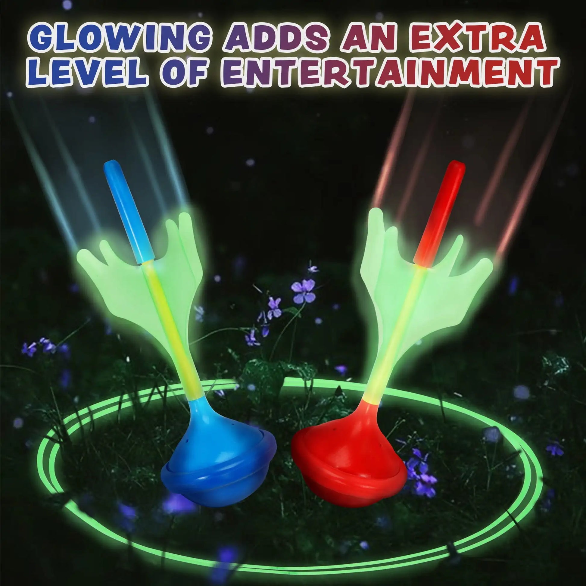 Joyfy Glow Lawn Darts Game Set for Kids and Adults - Home and Haven Store