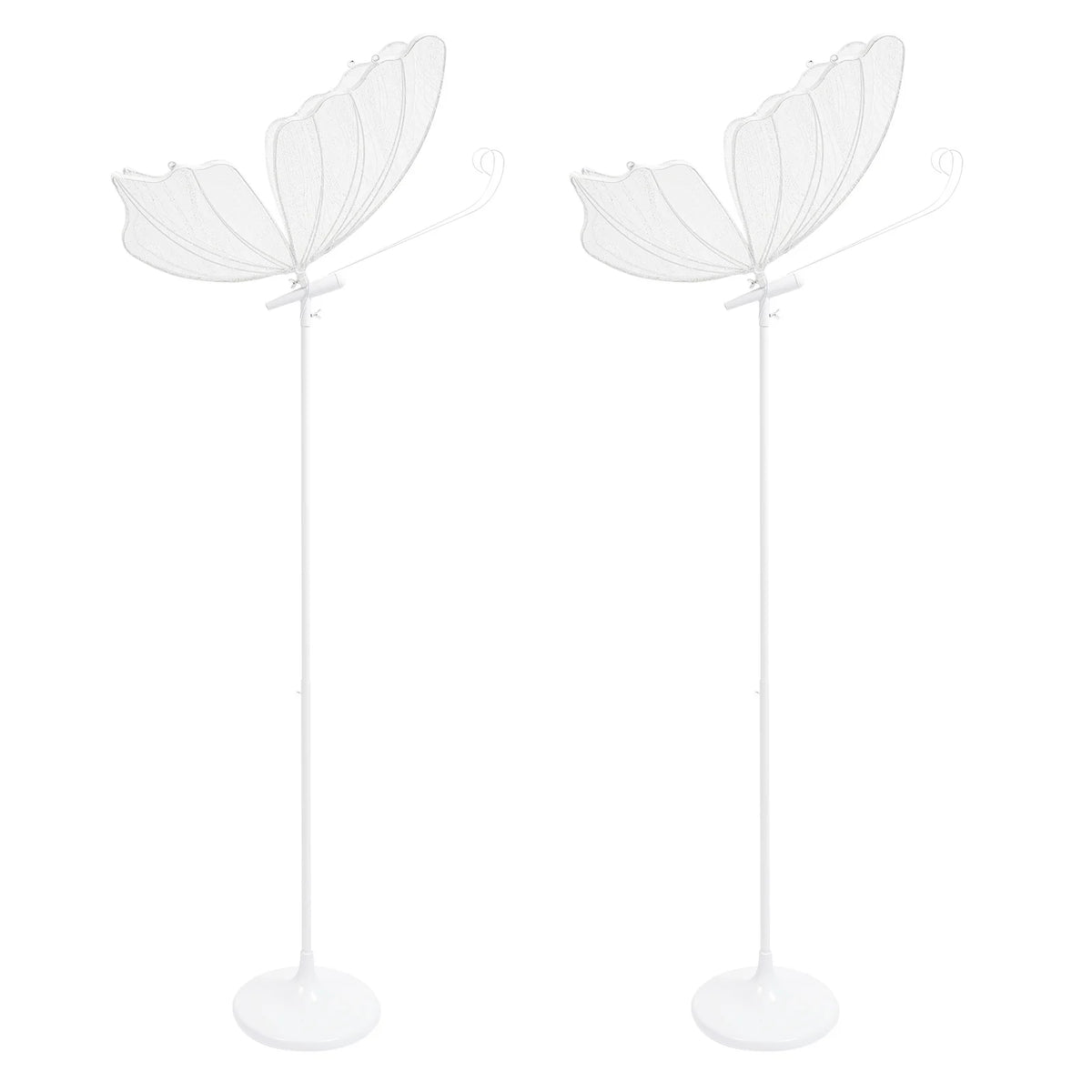 Elegant Butterfly LED Floor Lamp Set For Living Room Decor