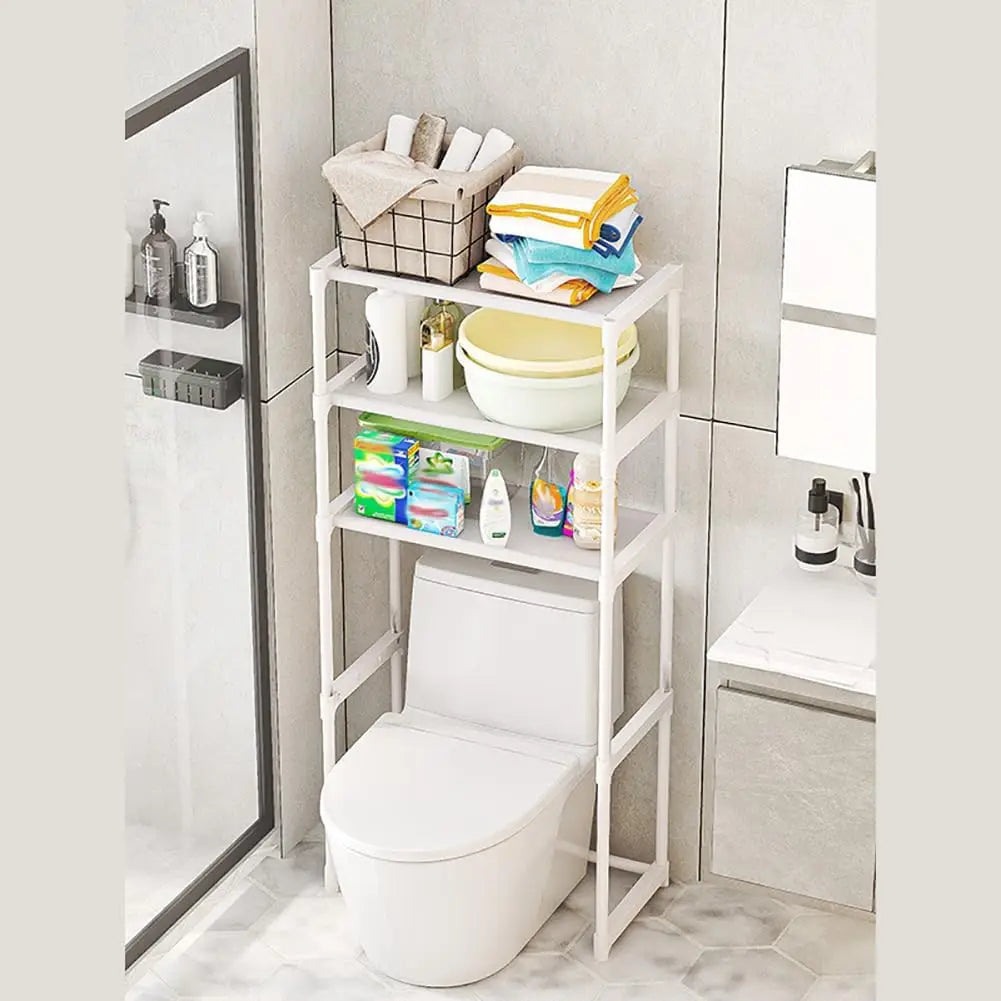 Twister 3 Tier Over Toilet Storage Cabinet Bathroom Organizer