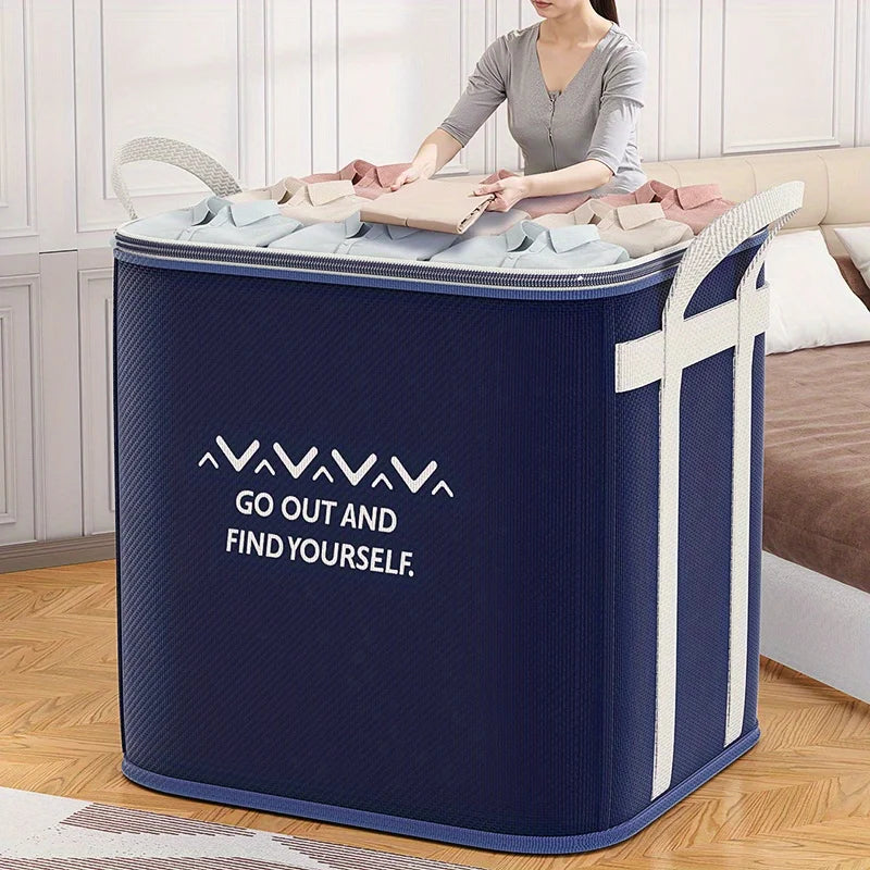 Extra Large Handle Clothes Storage Bag Organizer For Bedding - Home and Haven Store