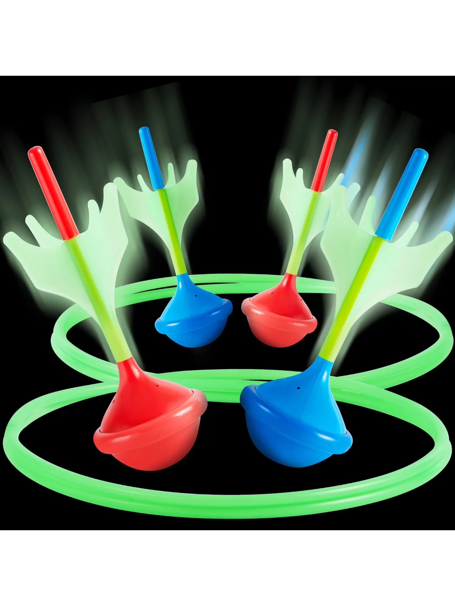 Joyfy Glow Lawn Darts Game Set for Kids and Adults - Home and Haven Store