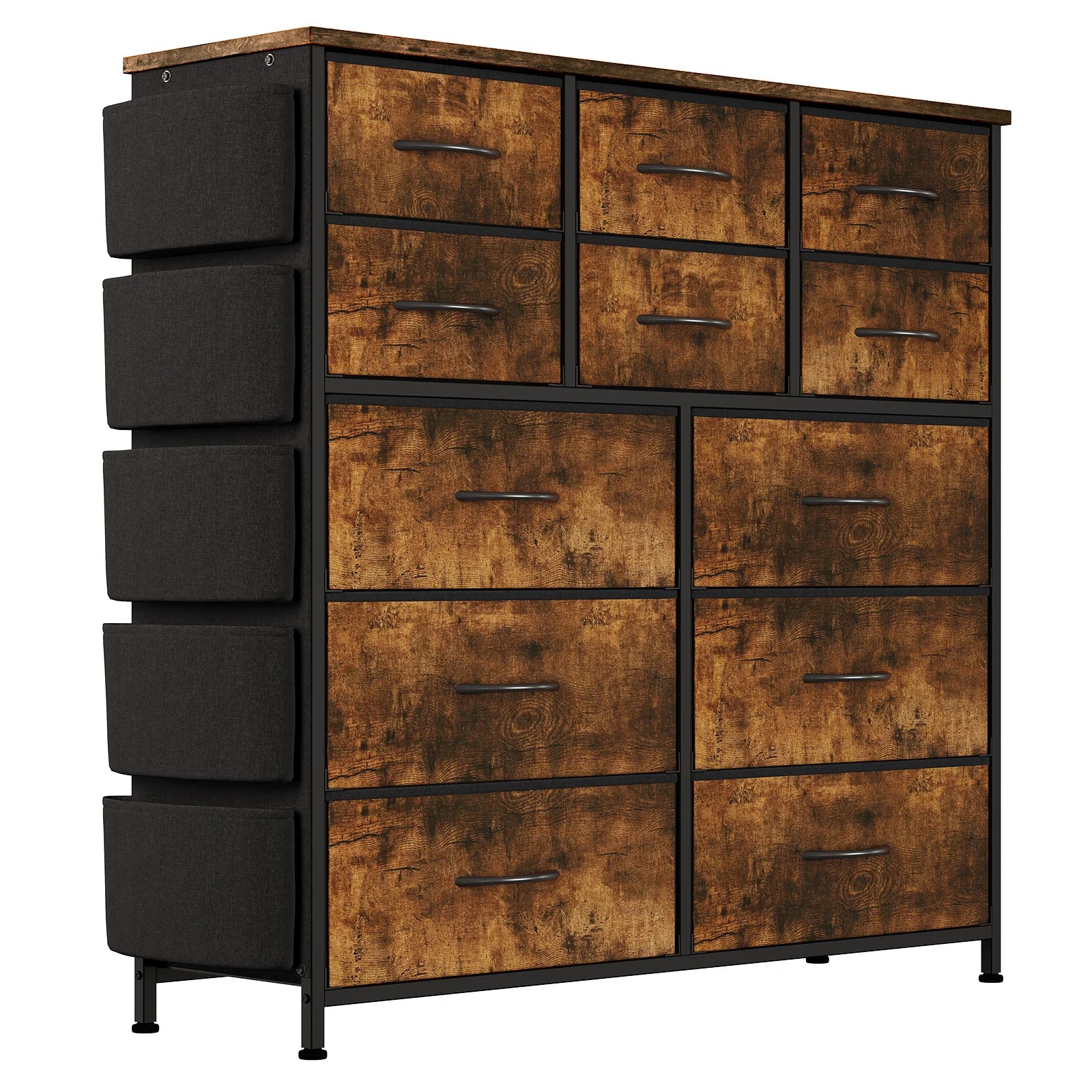 HiMISS 12-Drawer Dresser For Bedroom With Fabric Storage Cabinet - Home and Haven Store