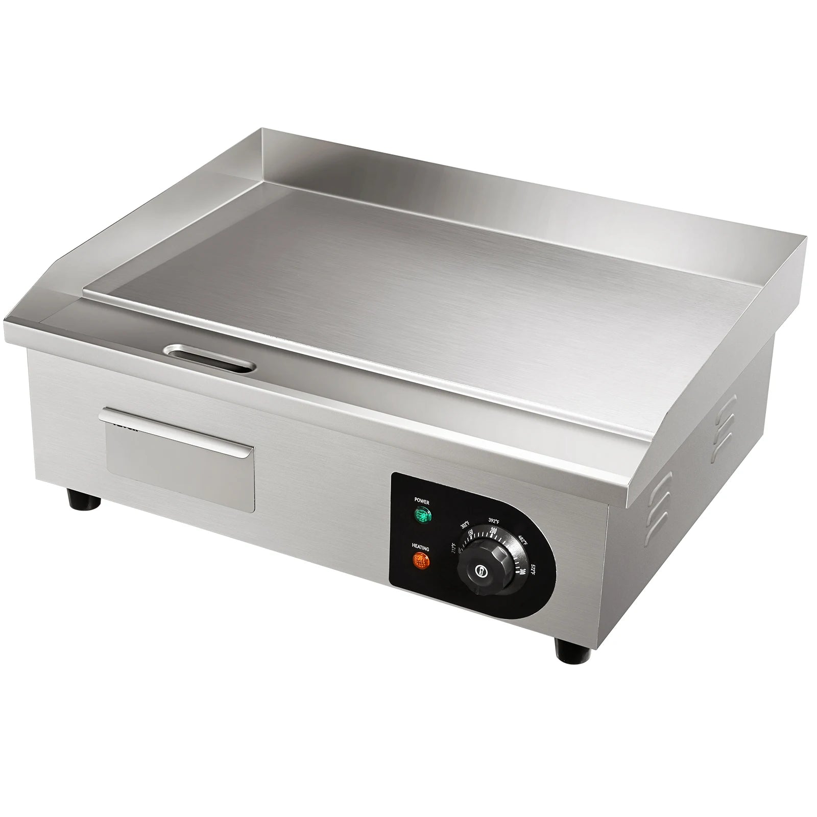 SucceBuy Commercial Electric Grill Teppanyaki Griddle With Temperature Control - Home and Haven Store