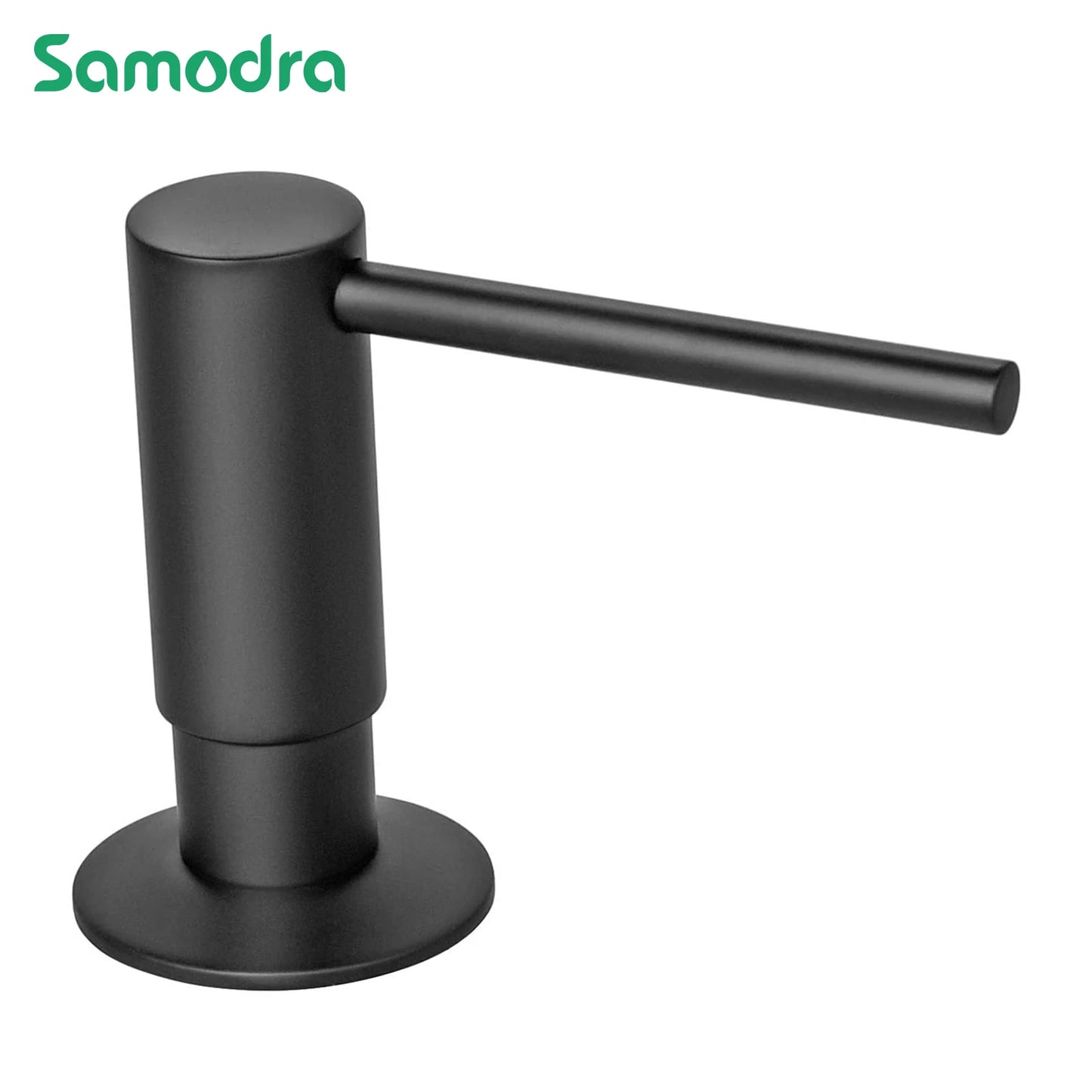 SAMODRA Brass Pump Soap Dispenser With Built In Bottle Kitchen