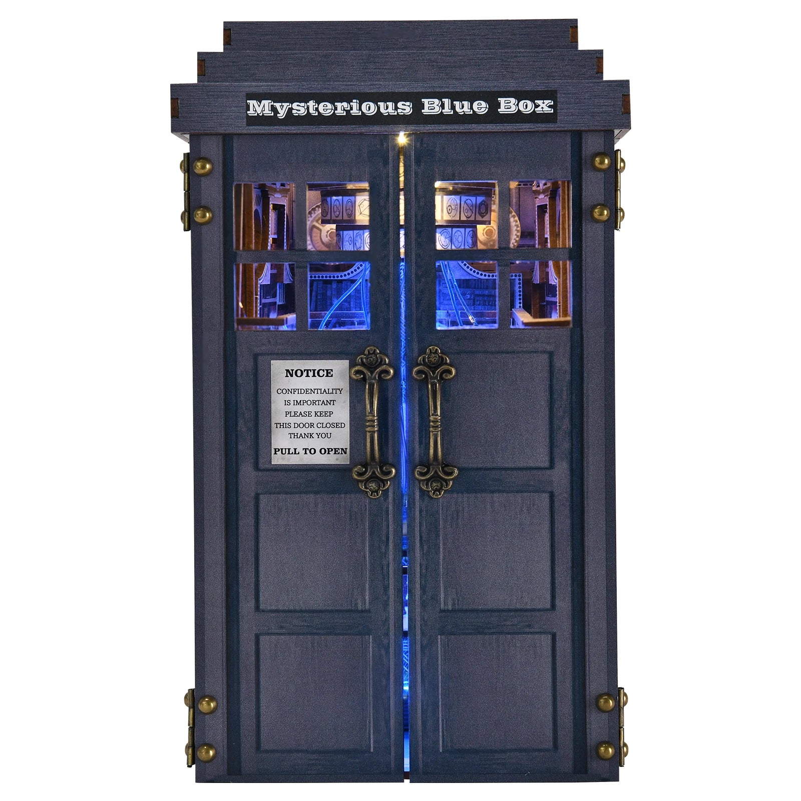ASLOWSNAIL Book Nook Kit Mysterious Telephone Booth DIY 3D Puzzle - Home and Haven Store
