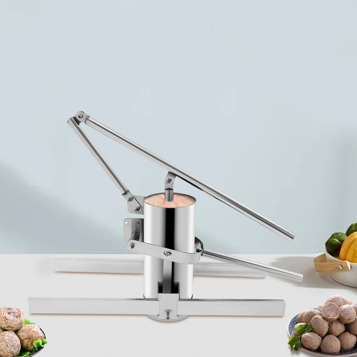 Rice Meat Dumplings Processing And Forming Machine Manual Stainless Steel