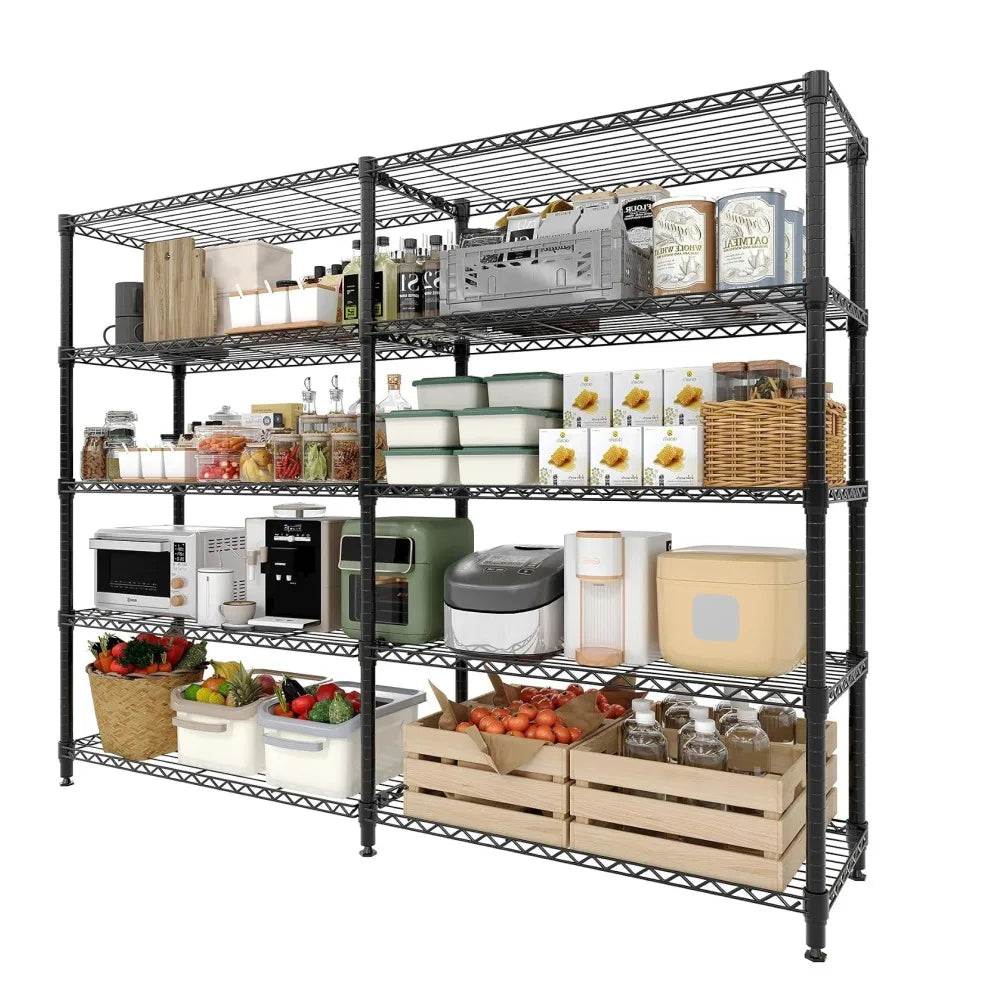 Heavy Duty Metal Storage Shelving Rack For Garage Organization