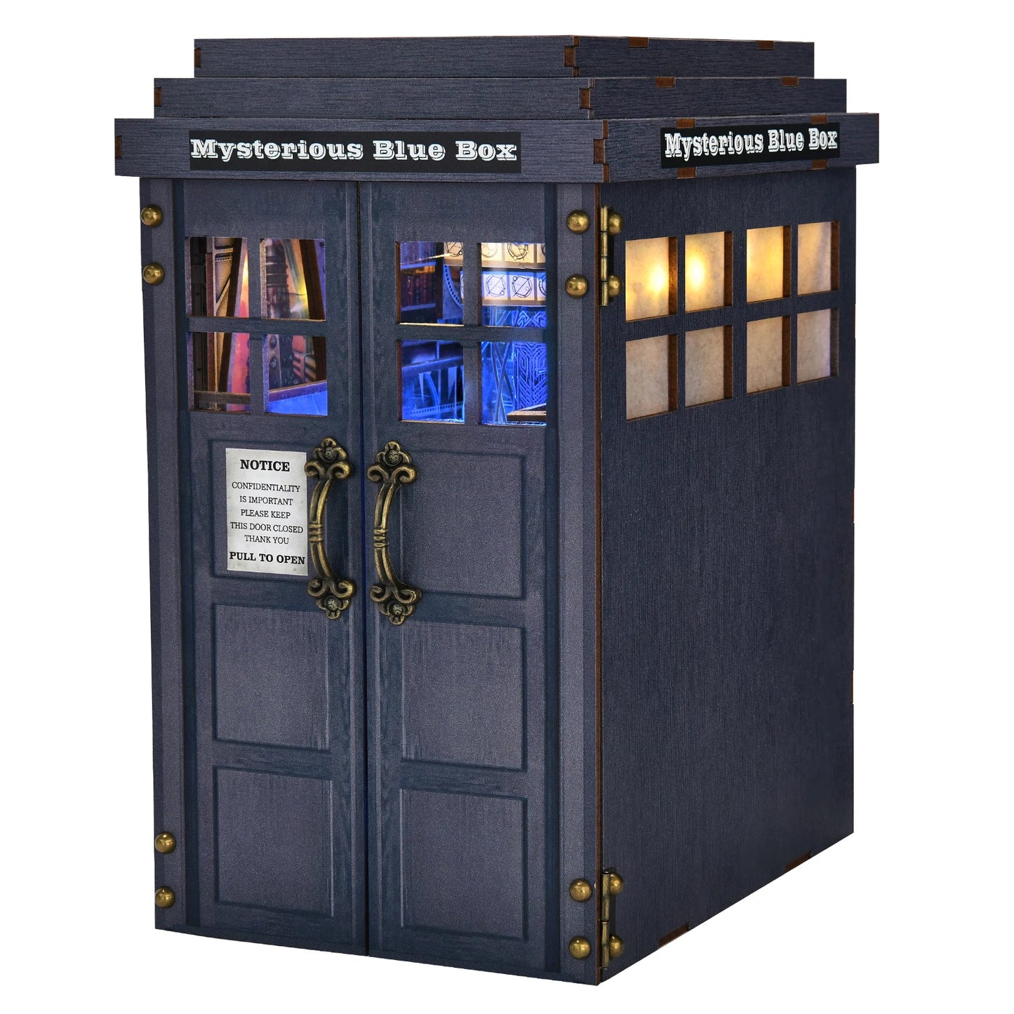 ASLOWSNAIL Book Nook Kit Mysterious Telephone Booth DIY 3D Puzzle - Home and Haven Store